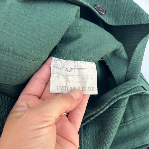 Alexander McQueen Fall Winter 18 Army Green Structured Midi Dress 38 Runway - Picture 13 of 13